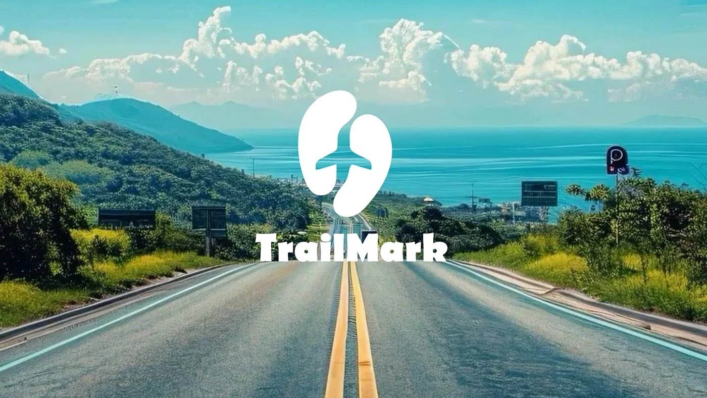 TrailMark brand identity presentation 1