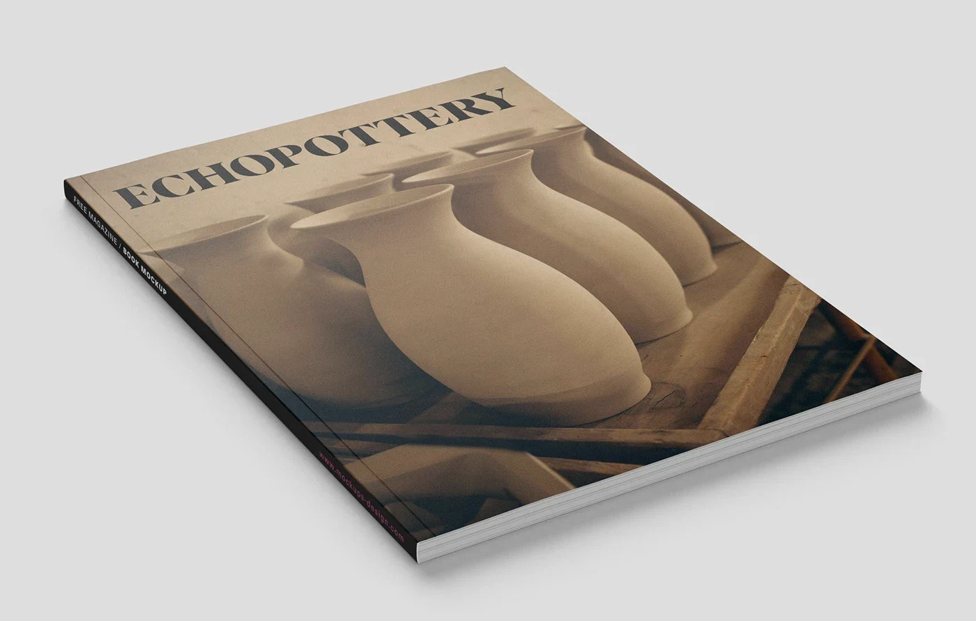 Vase Collection Catalogue editorial design presentation 1