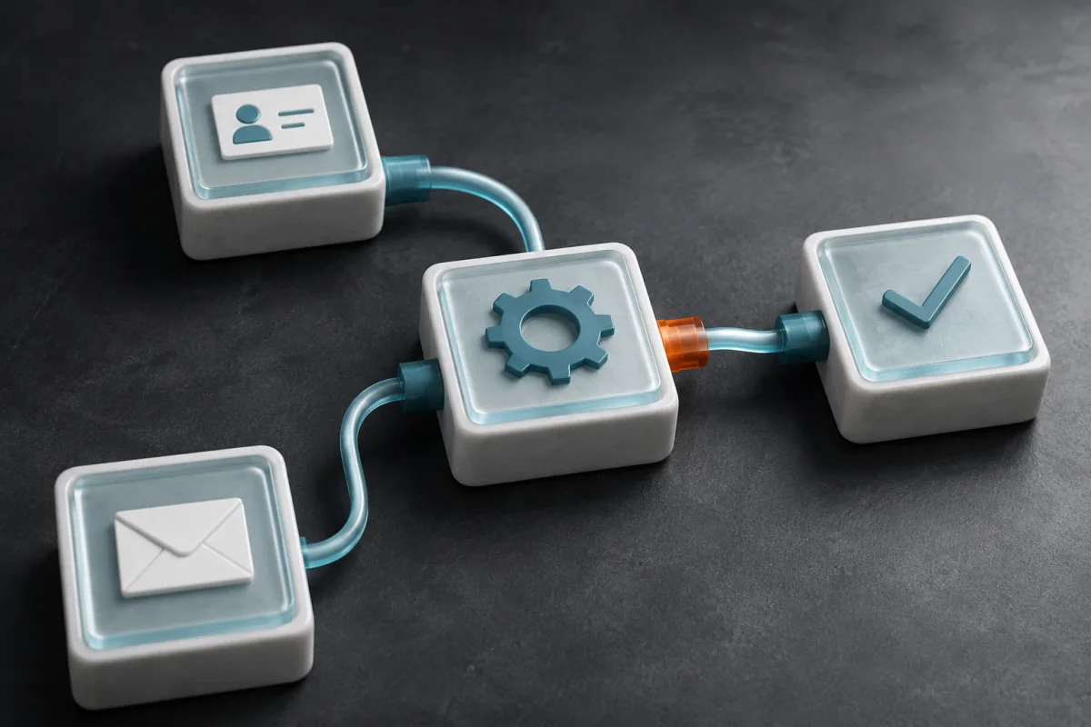 Connect useful steps and make handovers easier to follow.