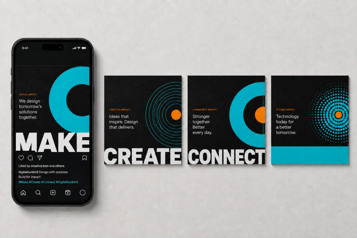 Build a series of recognizable messages, not isolated posts.