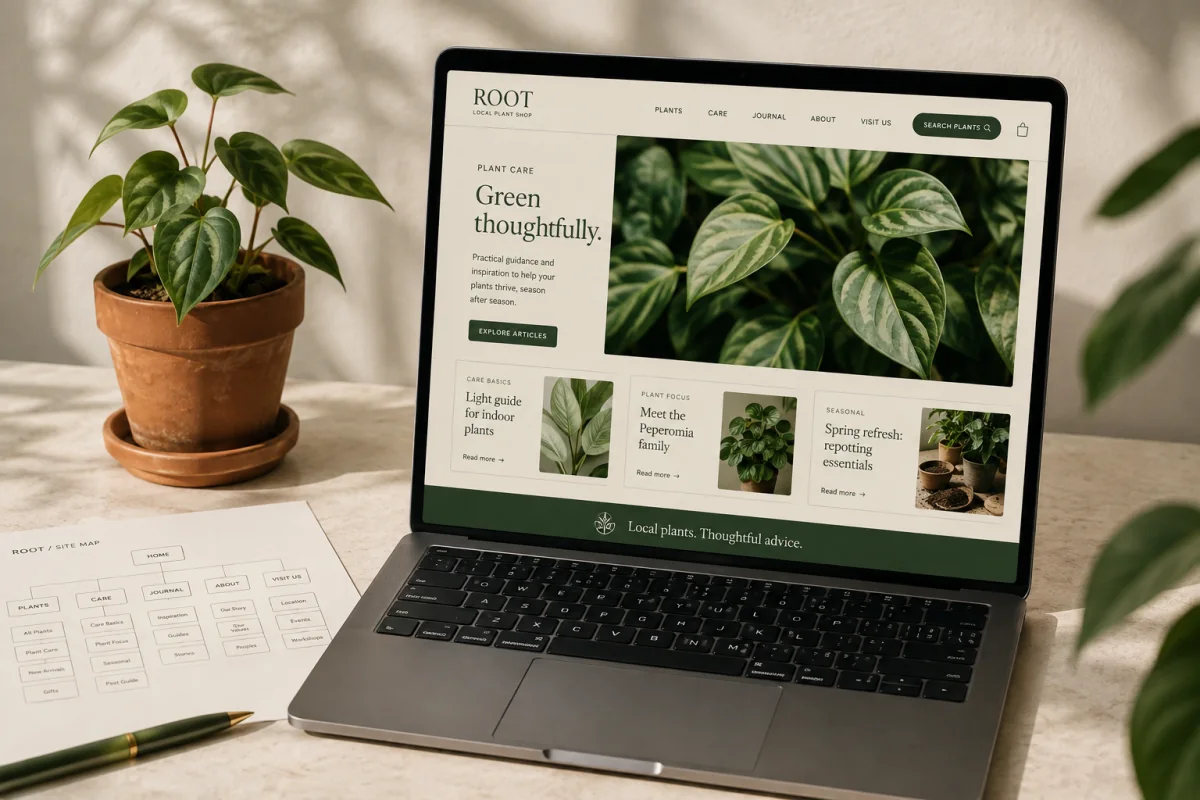 Useful content and clear structure help people find the right answer.